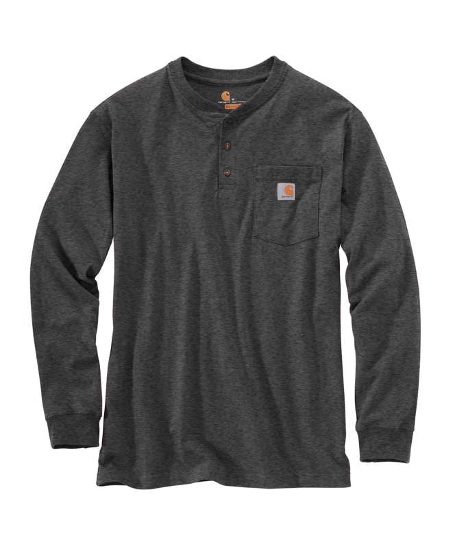 Carhartt Men's Workwear Long Sleeve Henley T-Shirt