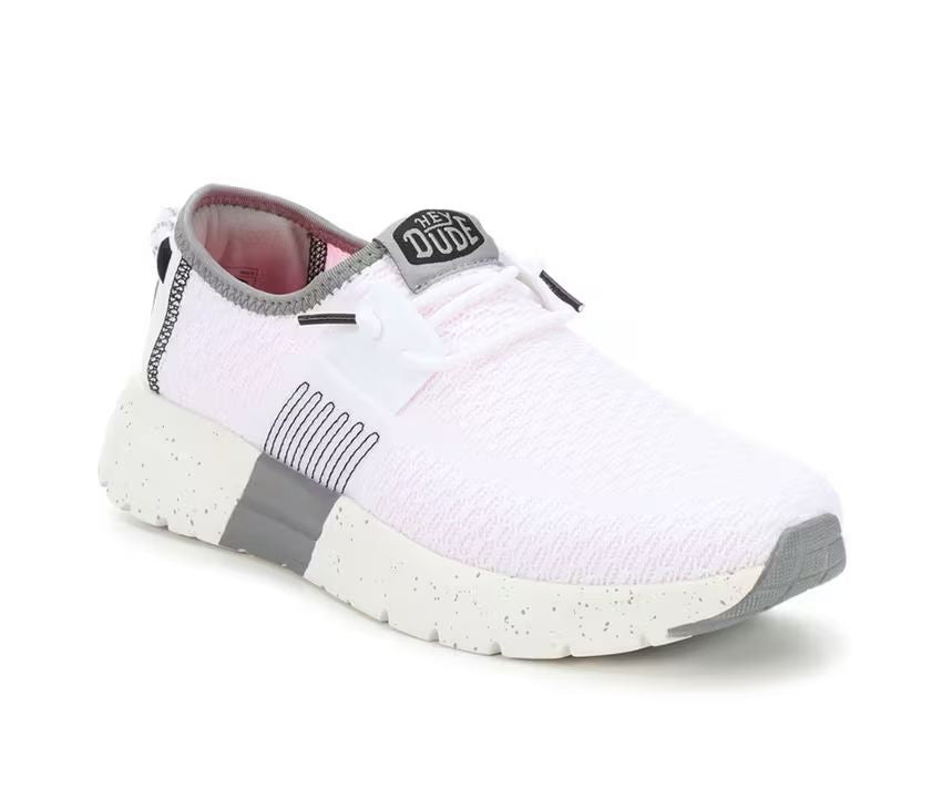 Hey Dude Women's Sirocco Sport Stripe White
