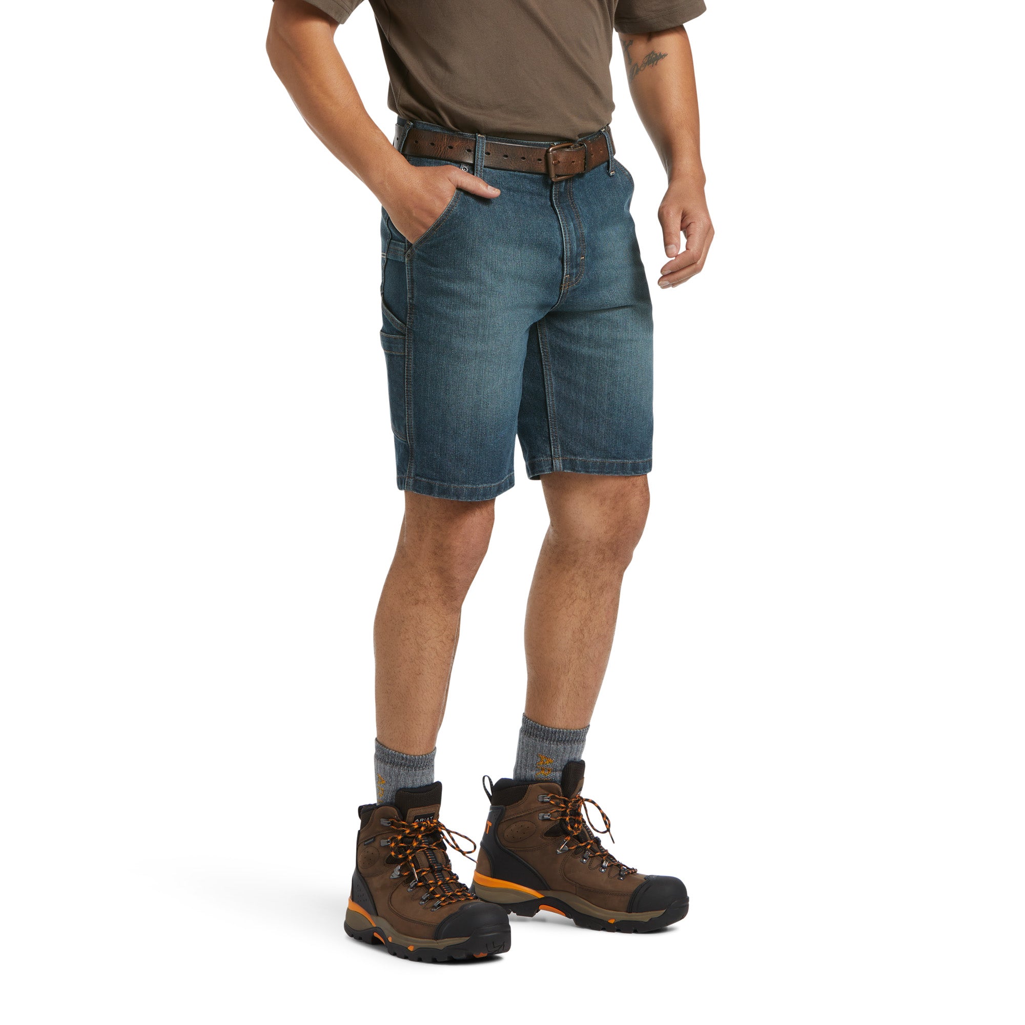 Ariat Men's Rebar Durastretch Denim Utility Short