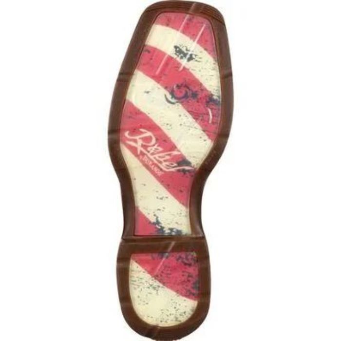 Durango Men's Rebel Patriotic Pull-On Western Flag Boot
