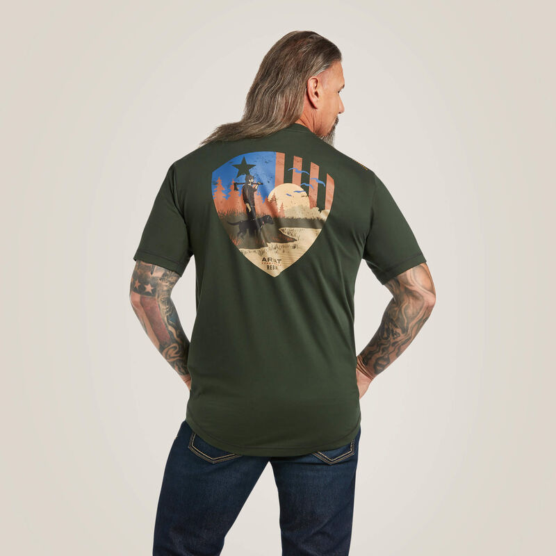 Ariat Men's Rebar Workman Working Dog T-Shirt BIG & TALL
