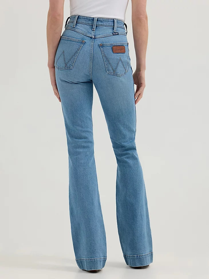 Wrangler Women's Retro Bailey High Rise Trouser Jean