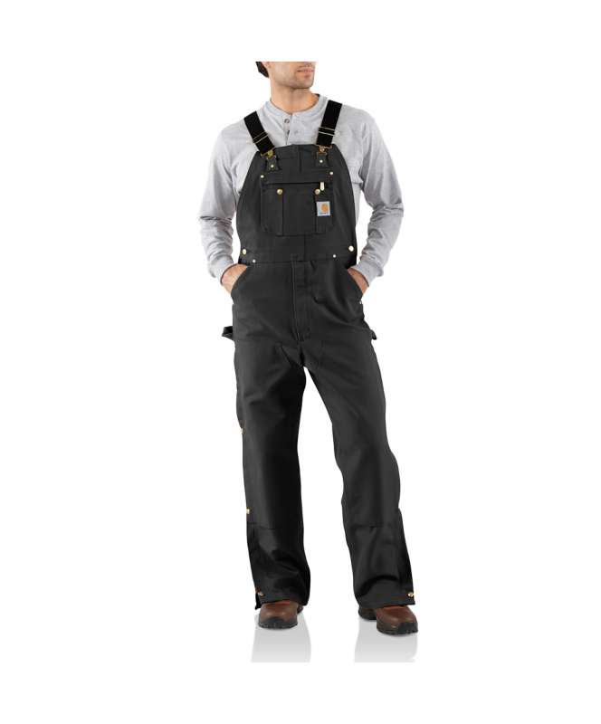 Carhartt Men's Zip to Thigh Bib Overalls