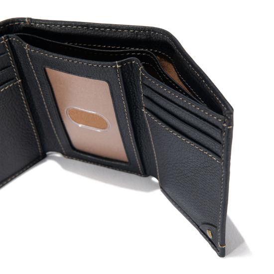 Carhartt Men's Pebble Leather Trifold Wallet