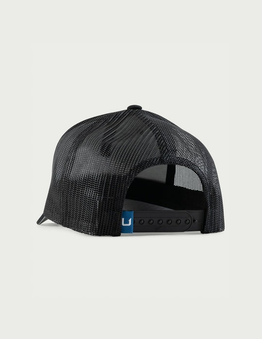 Huk Men's Bass Patch Truker Hat