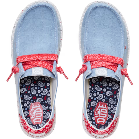 Hey Dude Women's Wendy Americana Paisley