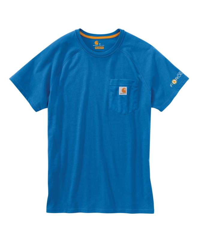 CARHARTT MEN'S FORCE COTTON DELMONT SHORT-SLEEVE T-SHIRT