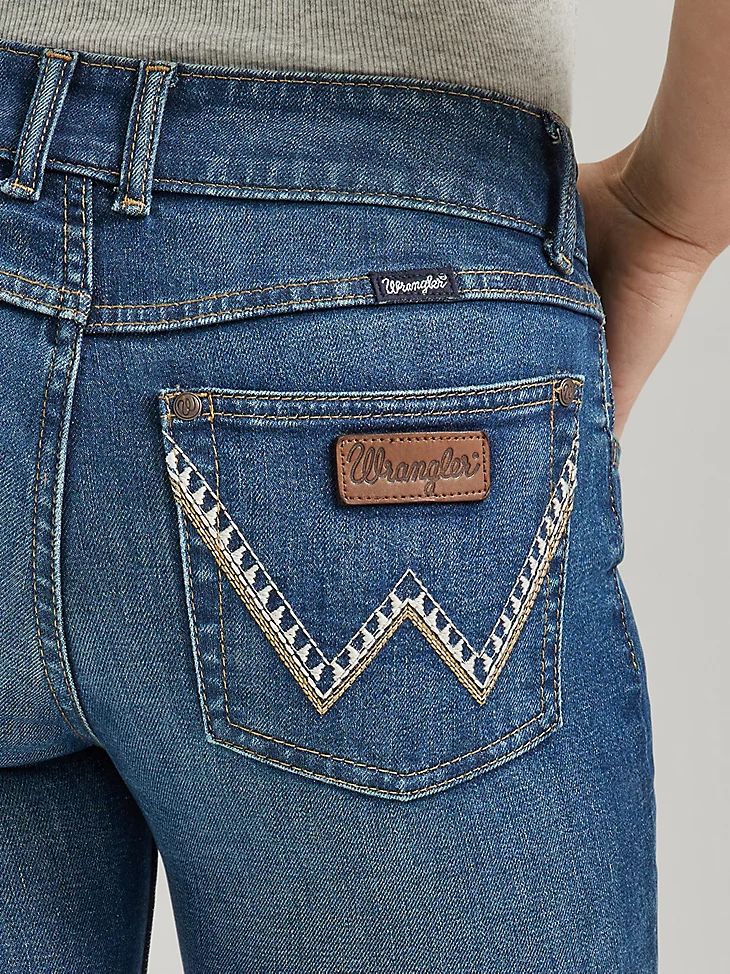 Wrangler Women's Retro Mae Mid Rise Bootcut Jean