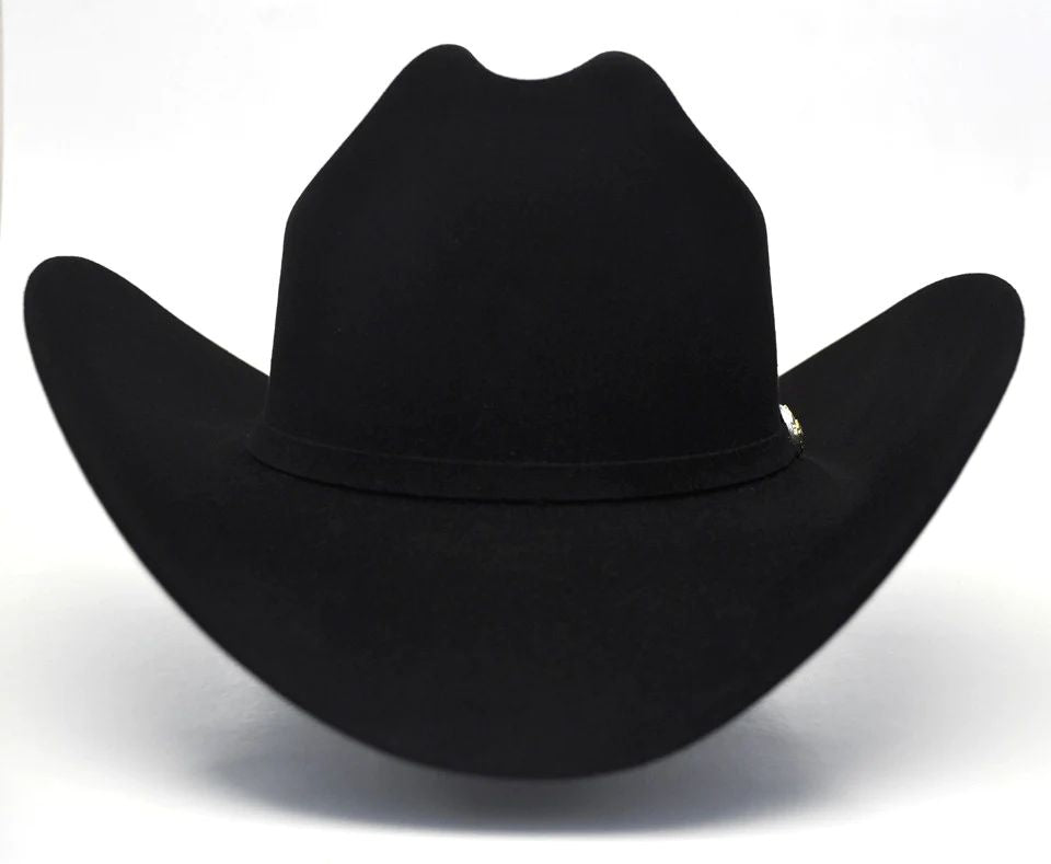 Larry Mahan Real 6x Black Felt Hat