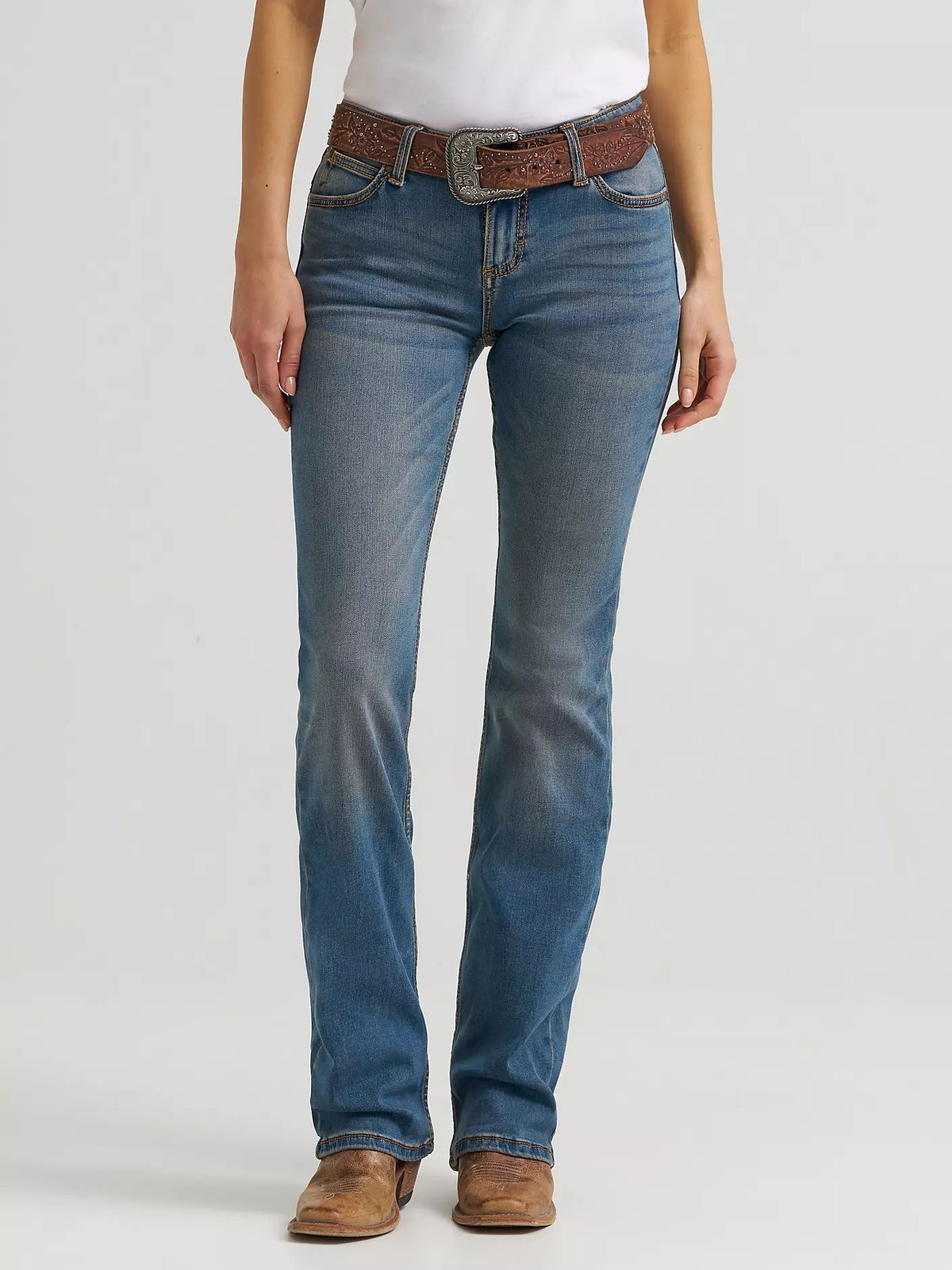 Wrangler Women's Retro Mae Mid Rise Bootcut Jean