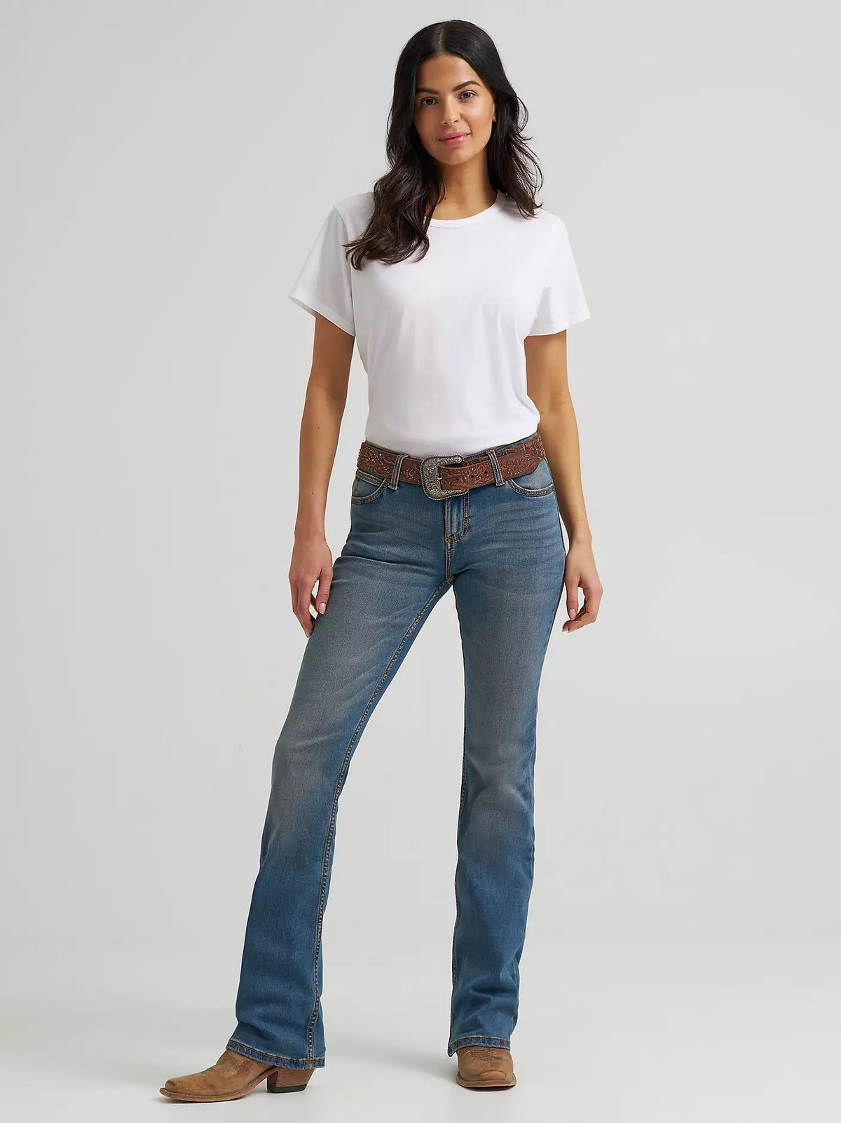 Wrangler Women's Retro Mae Mid Rise Bootcut Jean