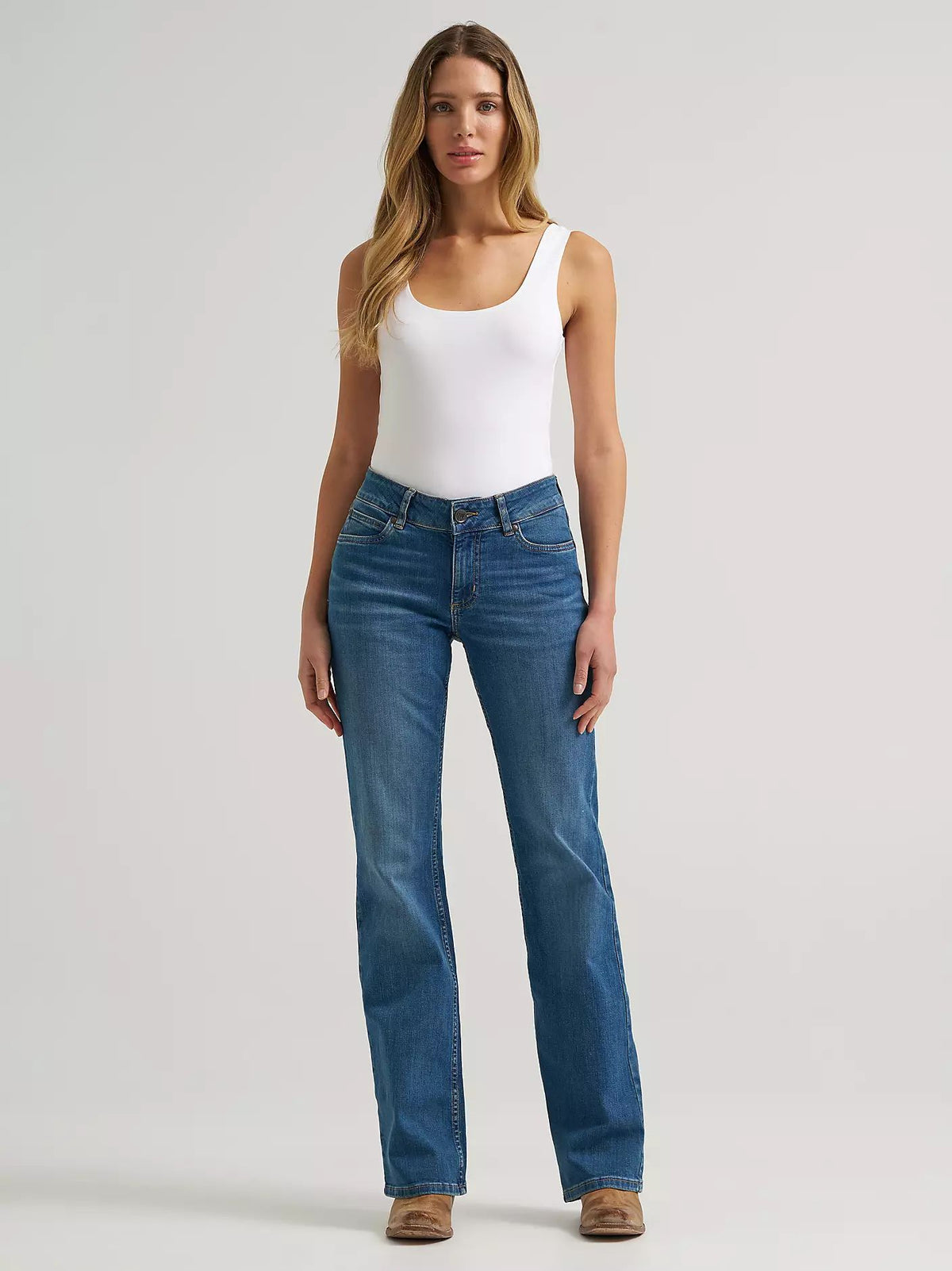 Wrangler Women's Retro Mae Mid Rise Bootcut Jean