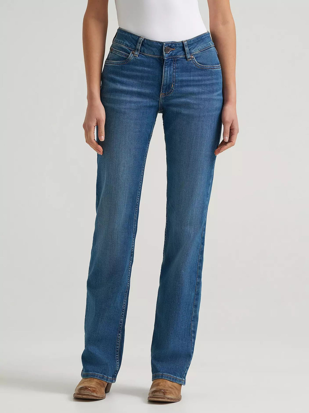 Wrangler Women's Retro Mae Mid Rise Bootcut Jean