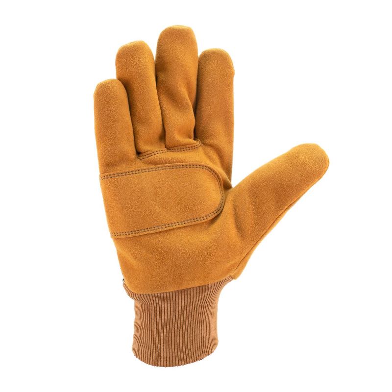 Carhartt Men's Insulated Synthetic Suede Knit Cuff Work Glove