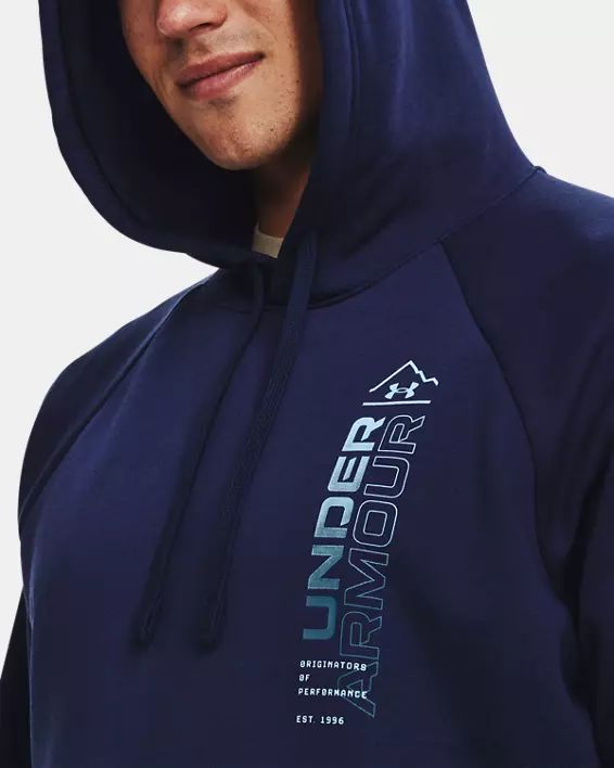 Under Armour Men's UA Rival Fleece Wordmark Hoodie