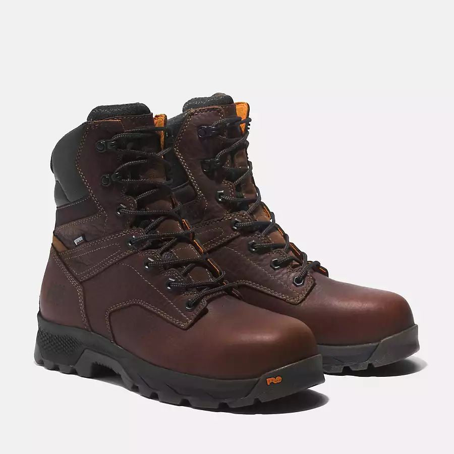 Timberland Men's PRO Titan EV 8" Waterproof Comp-Toe Work Boot