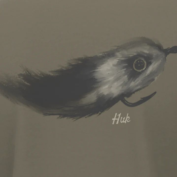 Huk Men's Streamer Fly Graphic Tee