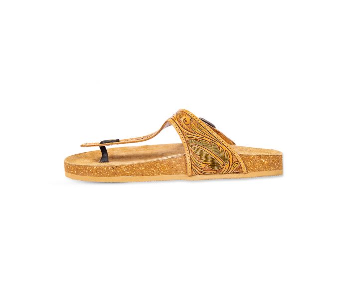Myra Sadie Mesa Hand-tooled Sandals