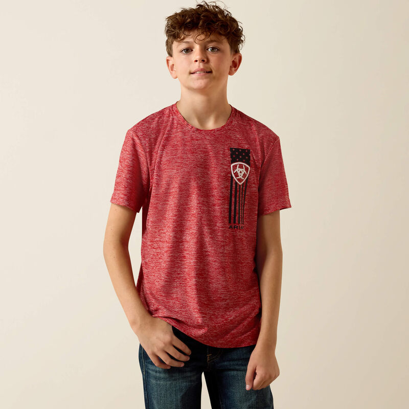 Ariat Kid's Patriot Stripe T-Shirt