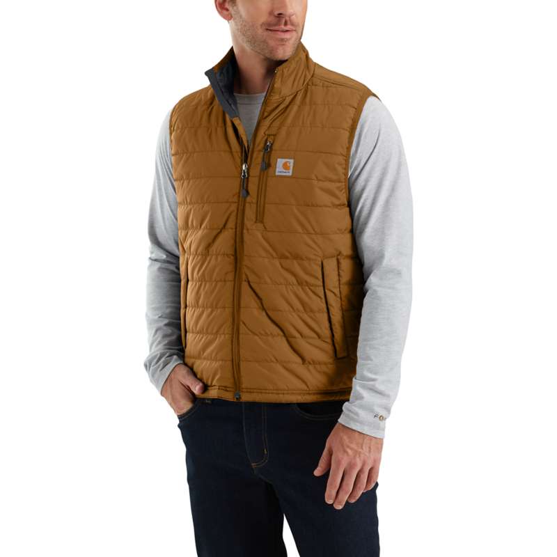 Carhartt Men's Gilliam Vest - CARHARTT BRN