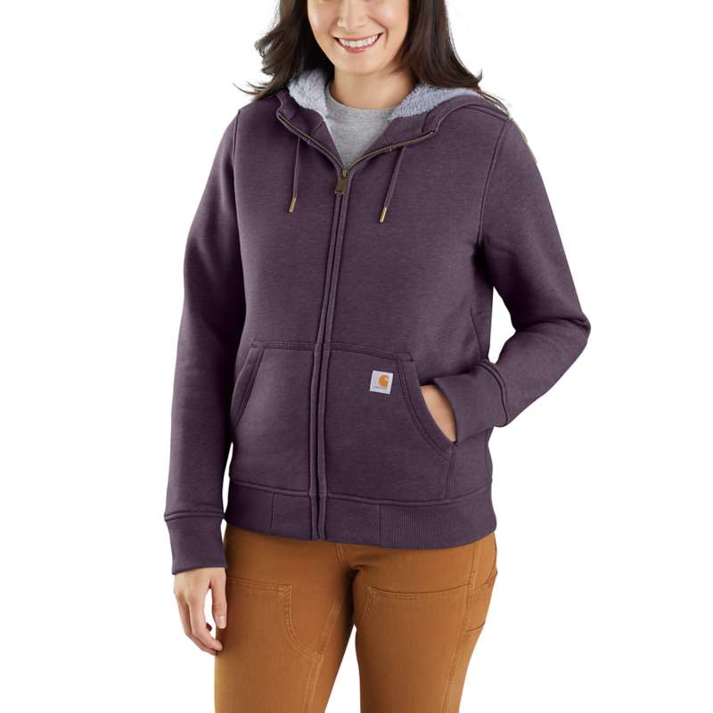 Carhartt Women's Clarksburg Sherpa-Lined Hoodie - NOCTURNAL V23