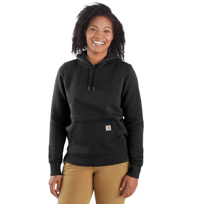 Carhartt Ladies Clarksburg Graphic Hoodie - BLACK 001