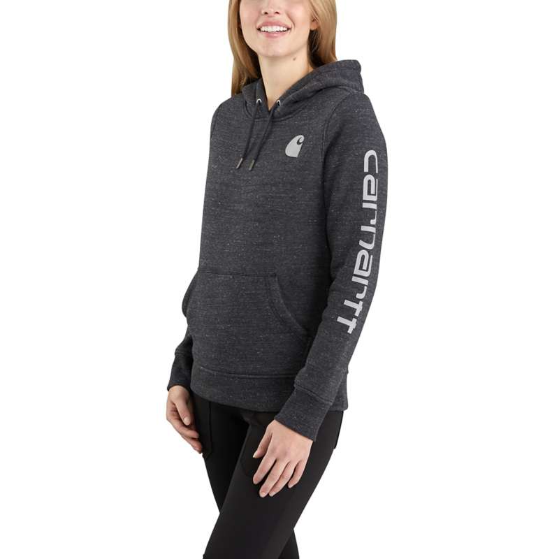 Carhartt Women's Clarksburg Graphic Sweatshirt - BLACK N07