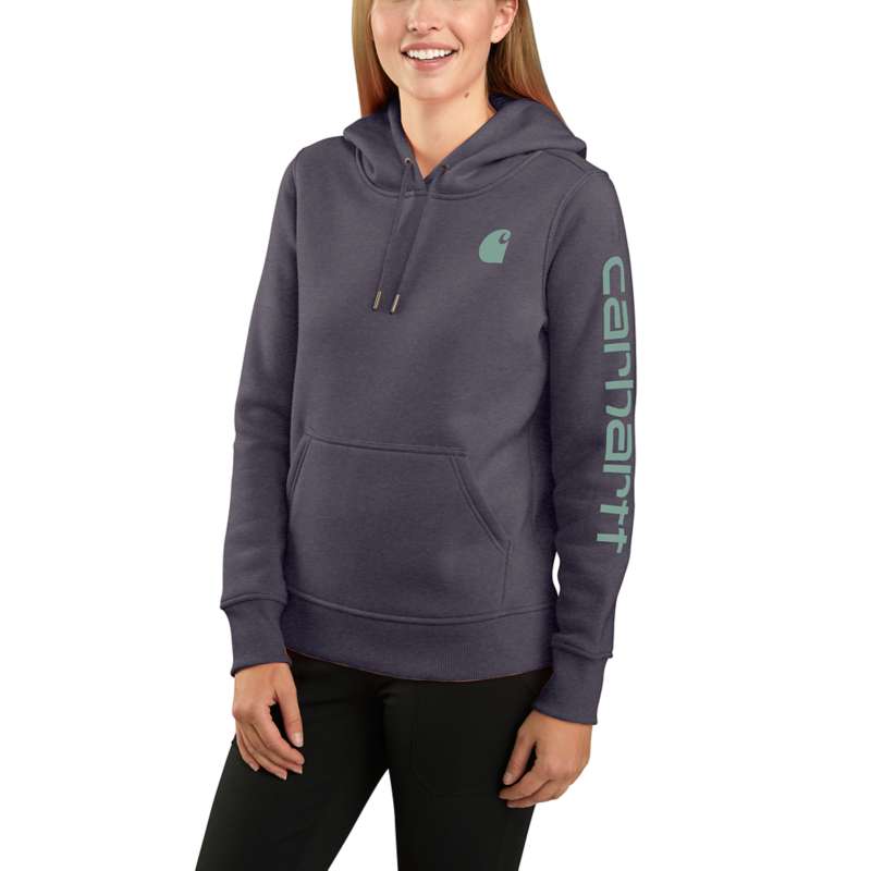 Carhartt Women's Clarksburg Graphic Sweatshirt - GRAYSTONE V11