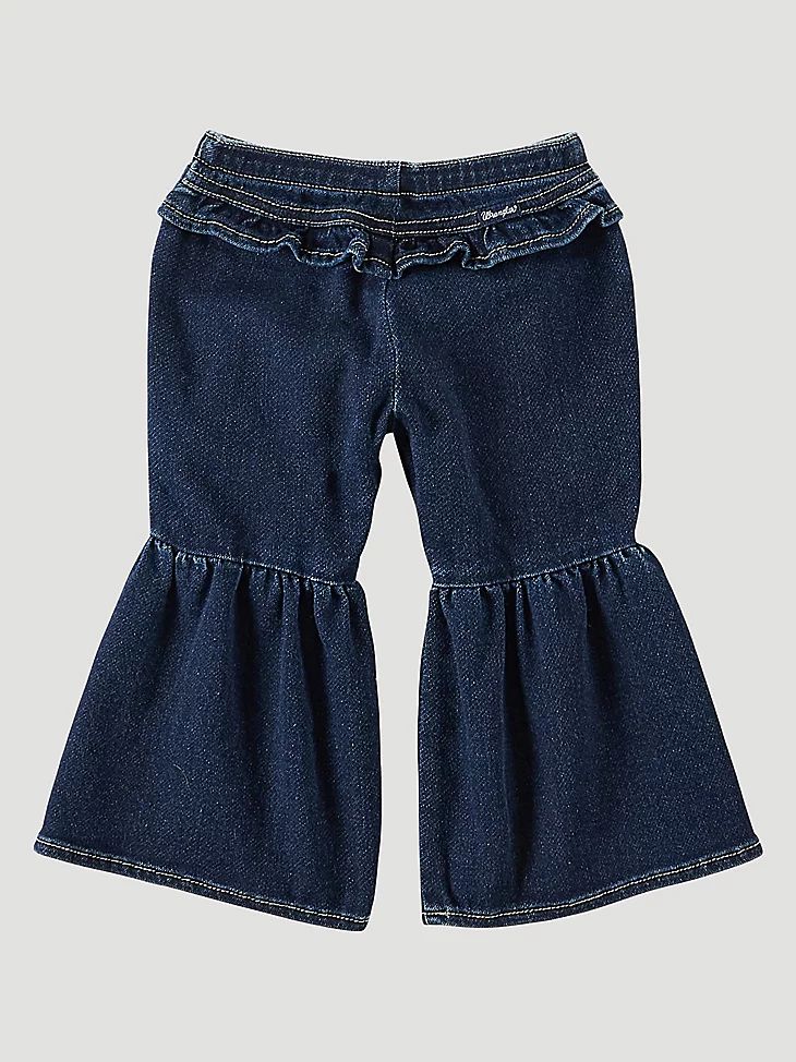 Wrangler Baby Girl Ruffle Leg Flare Jean