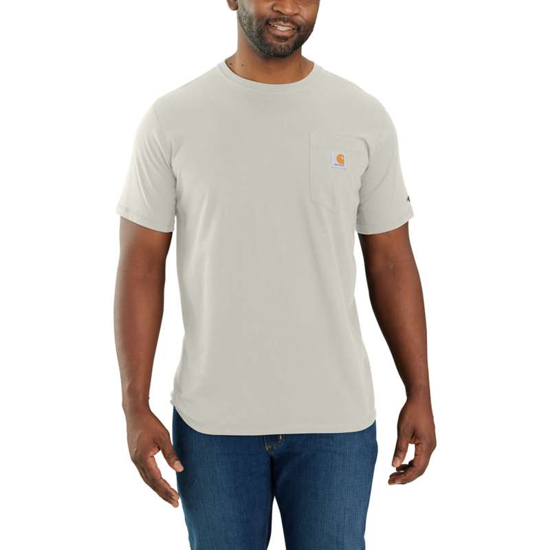 Carhartt Men's Force Relaxed Fit Midweight Short-Sleeve Pocket T-Shirt - MALT W03
