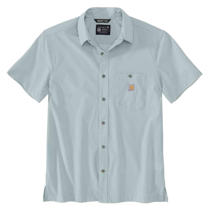 Carhartt Men's Force Sun Defender Lightweight Short-Sleeve Shirt BIG & TALL - DEW DROP E73