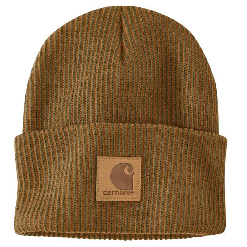 KNIT CUFFED PLAITED BEANIE - CARHARDT BR BD4