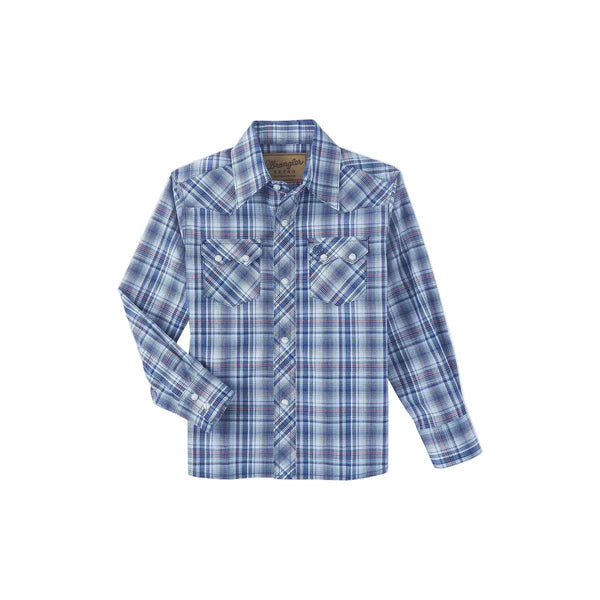 Wrangler Boys Retro Long Sleeve Shirt
