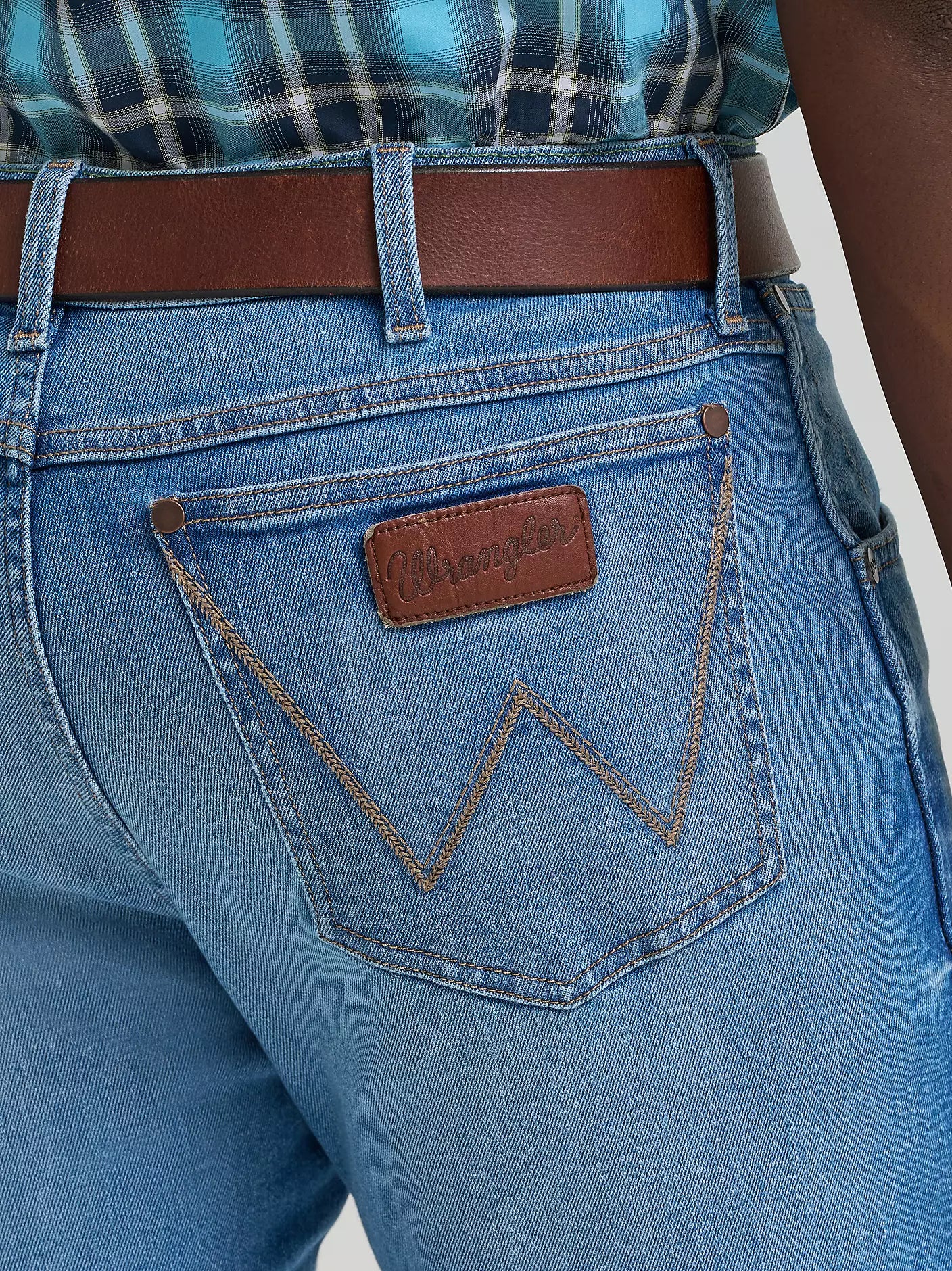 Wrangler Men's Retro Slim Fit Straight Leg Jean
