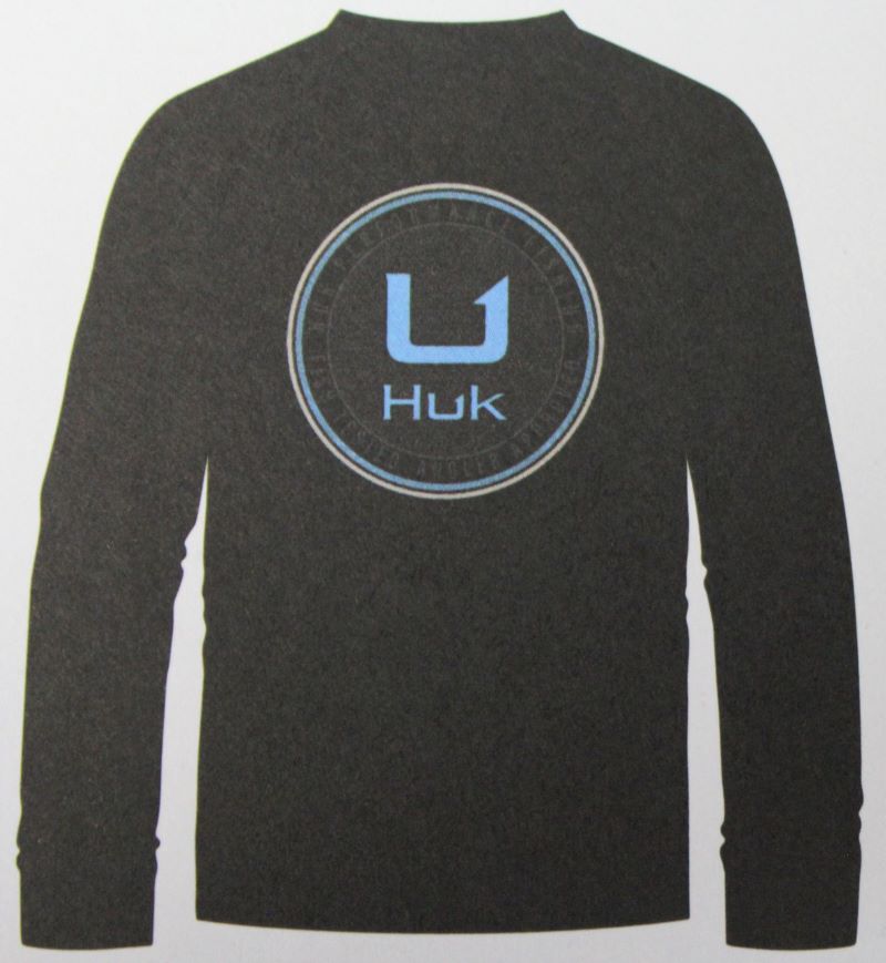 Huk Men's Circle Scatter Pursuit Long Sleeve Shirt