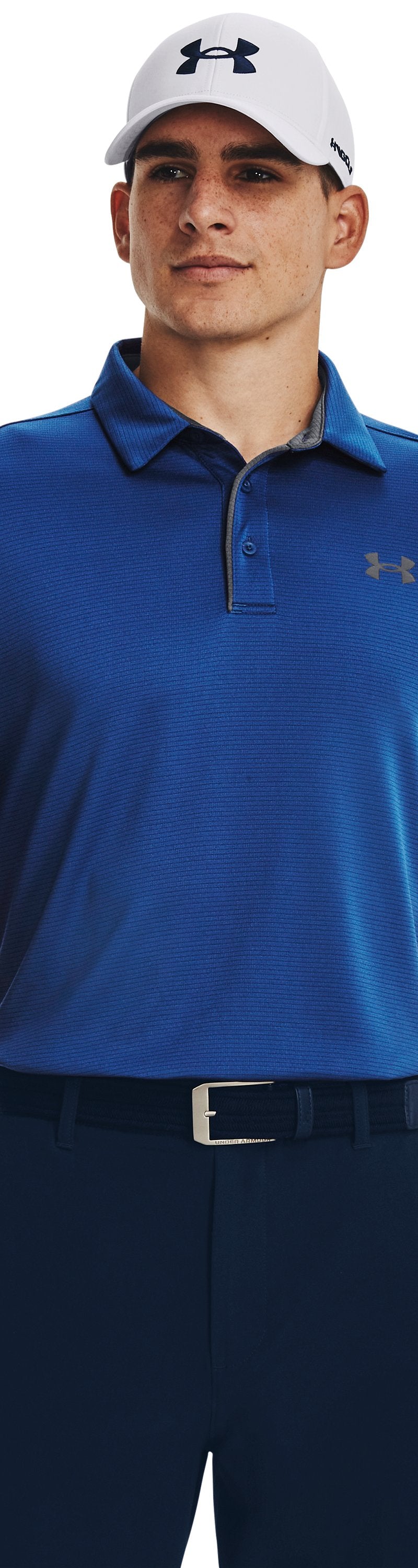 Under Armour Men's Tech Polo - BLUE MIRAGE 471