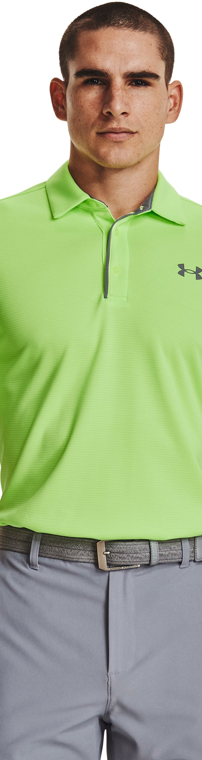 Under Armour Men's Tech Polo - QUIRKY LIME 752