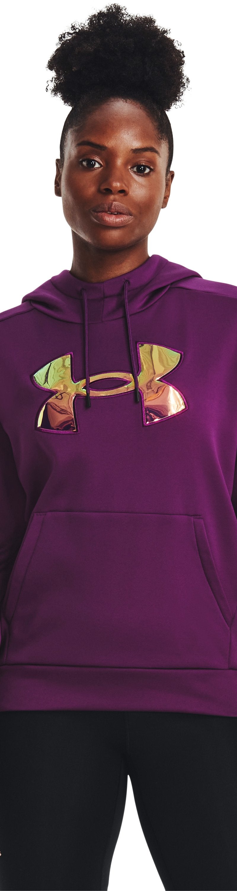 Women's Under Armour Fleece Big Logo Hoodie - RIVALRY 514