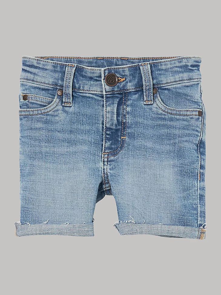 Wrangler Girl's Cuffed Raw Denim Shorts