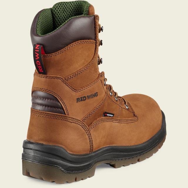 Red Wing Men's King Toe 8-Inch WP Safety Toe Work Boot