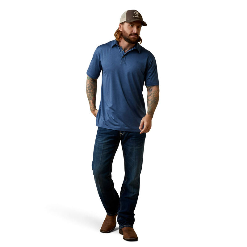 Ariat Men's Charger 2.0 Fitted Polo