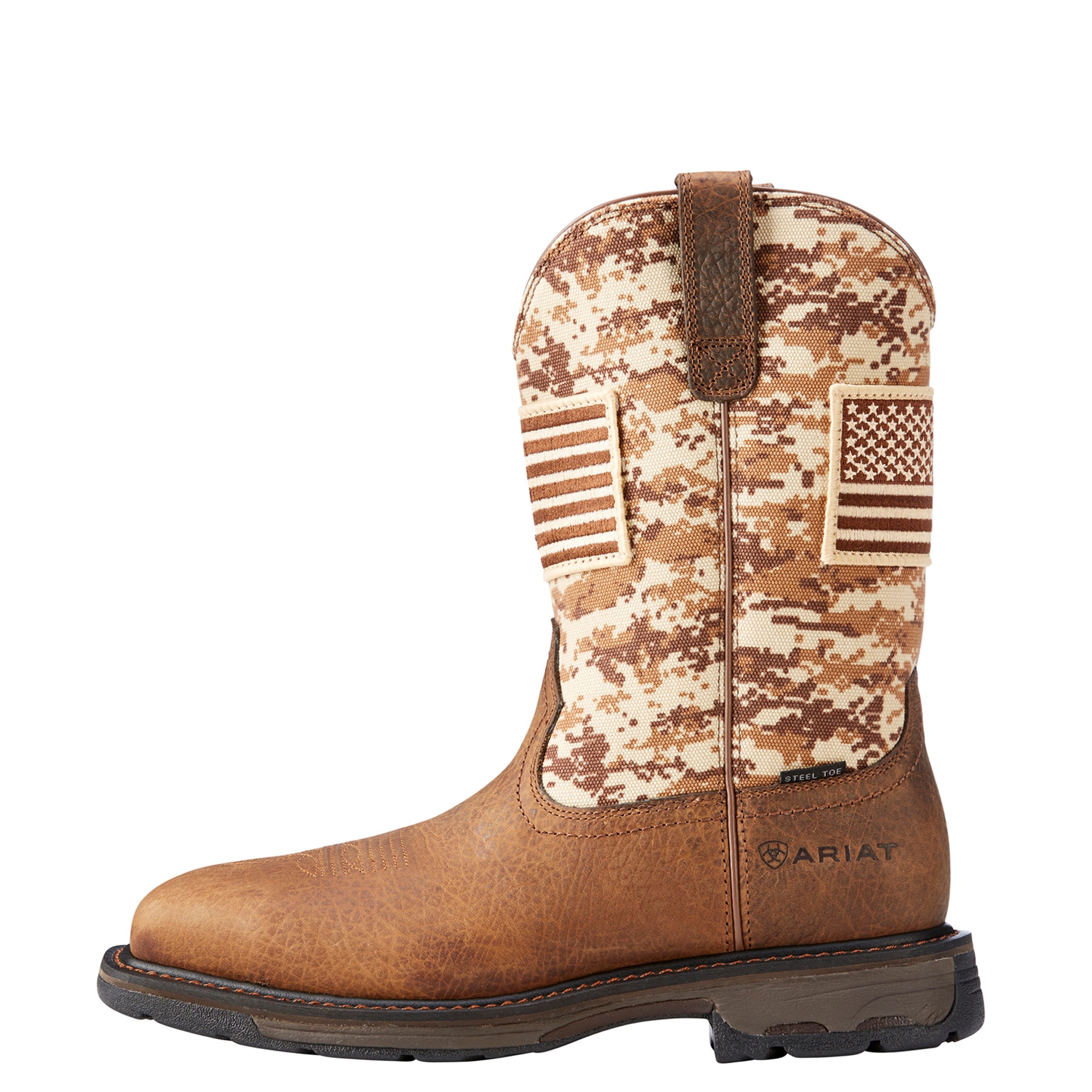 Ariat Men's WorkHog Patriot Steel Toe Work Boot