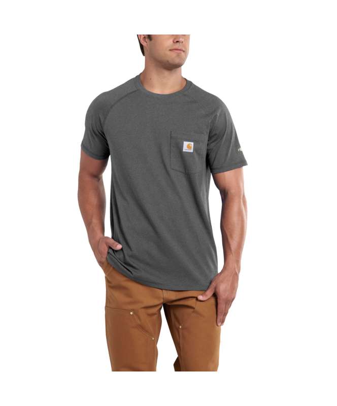 CARHARTT MEN'S FORCE COTTON DELMONT SHORT-SLEEVE T-SHIRT