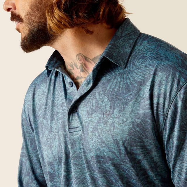 Ariat Men's Charger 2.0 Printed Polo