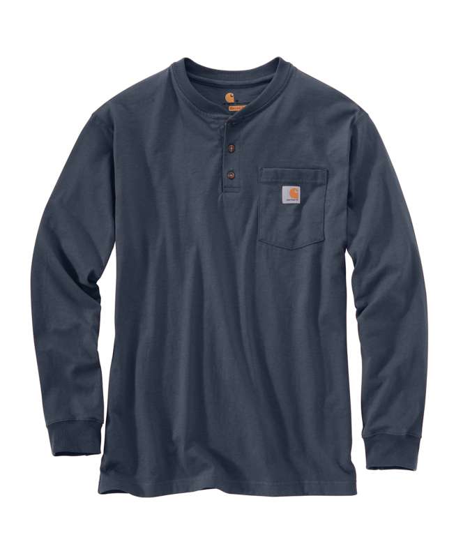 Carhartt Men's Workwear Long Sleeve Henley T-Shirt