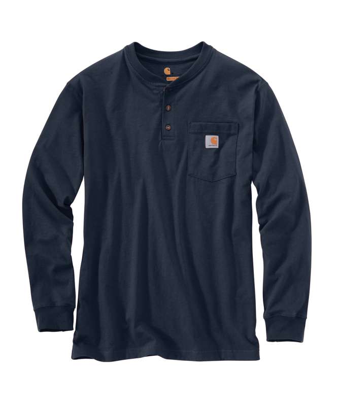 Carhartt Men's Workwear Long Sleeve Henley T-Shirt