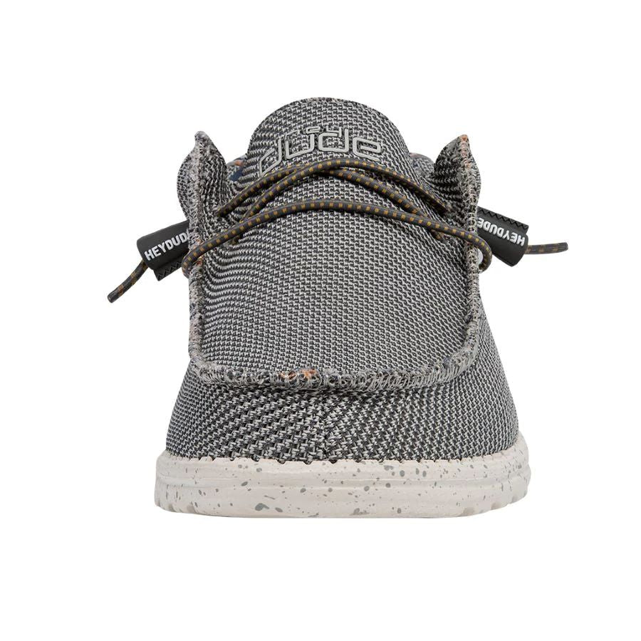 Hey Dude Men's Shoe Wally Sox Asphalt