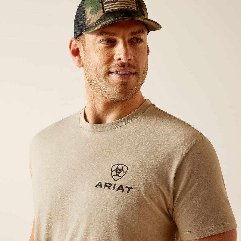 Ariat Men's Wheat Shield T-Shirt