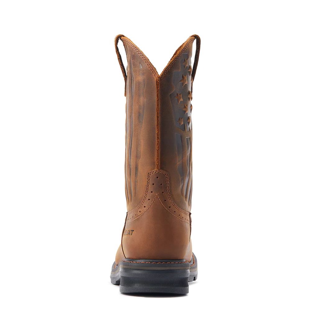 Ariat Men's Sierra Shock Shield Patriot Western Work Boot