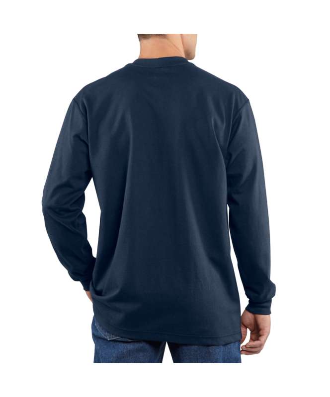 Carhartt Men's Flame-Resistant Force Cotton Long-Sleeve T-Shirt